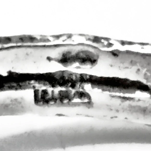 Vintage Sterling Silver & Large Freshwater Pearl Ring- Size 6 - Picture 5 of 8